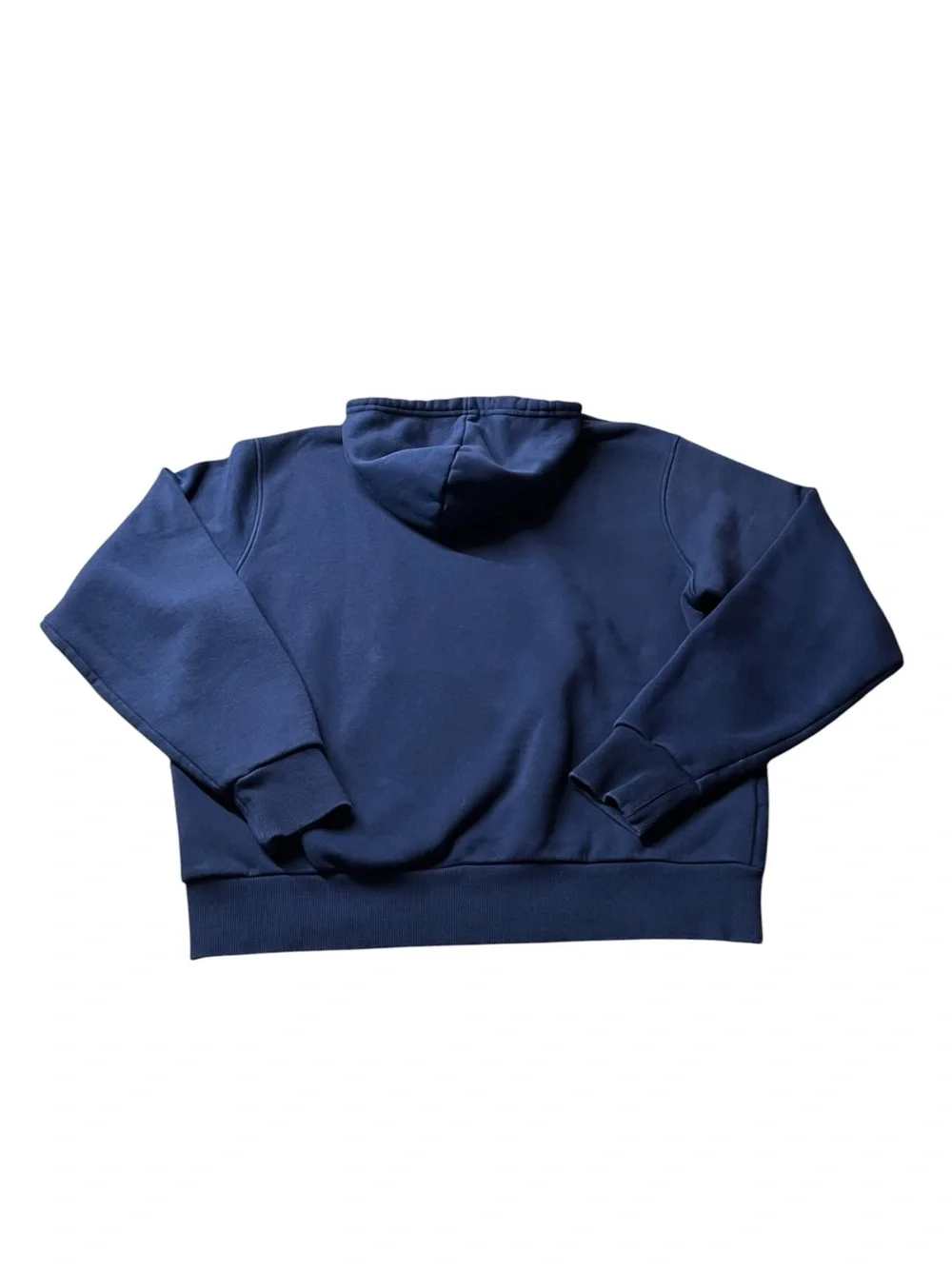Adidas Mark Gonzalez Shmoo Trefoil Navy Blue Hoodie with Yellow Logo